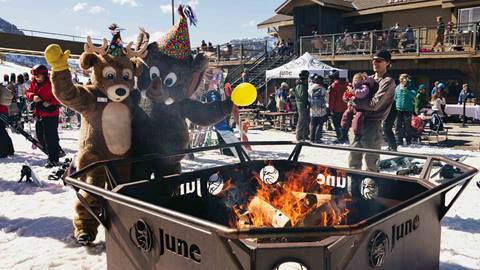 Bucky's Bonfire at June Mountain